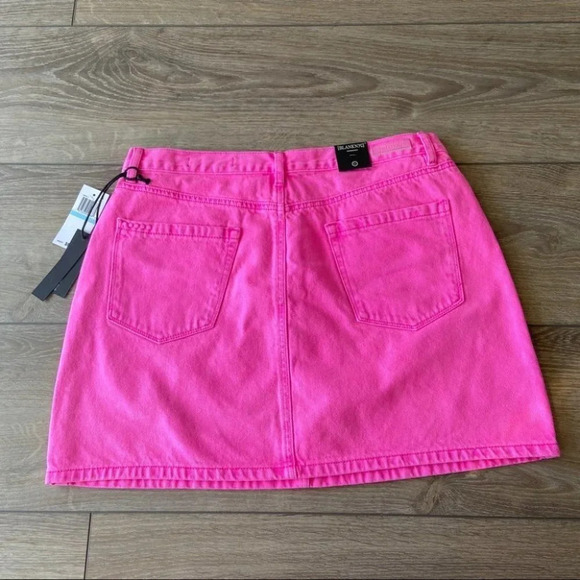 NWT Blank NYC A-LINE DENIM SKIRT - Picture 7 of 11